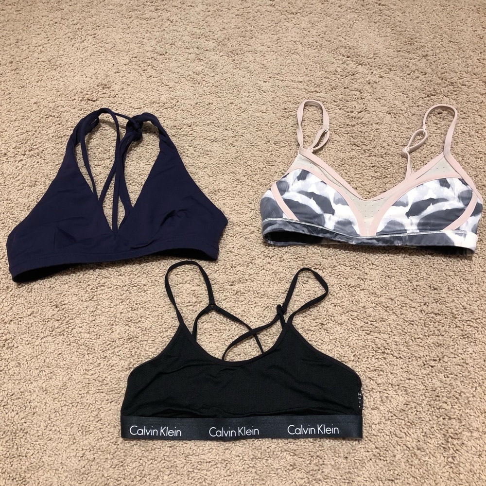 lululemon calvin klein bras